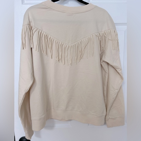 a.n.a a new approach Fringe Sweater - Picture 3 of 4